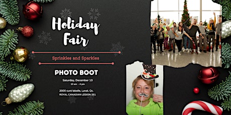Photo Boot - Holiday Fair - Sprinkles and Sparkles Dec 10, 2022