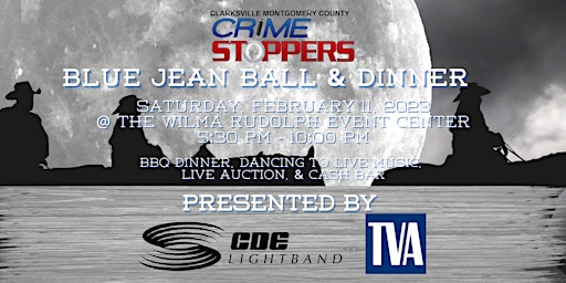 CRIME STOPPERS BLUE JEAN BALL & DINNER