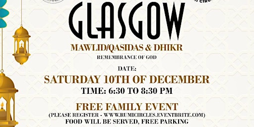 Glasgow Mawlid - Dhikr & Qasidas