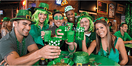 Primaire afbeelding van Green Eggs and Hammered! St. Patrick's Day Bar Crawl! {T-Shirt Included}