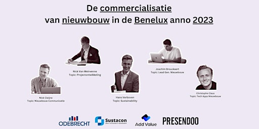 De commercialisatie van nieuwbouw in de Benelux anno 2023