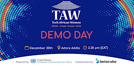 Image principale de Demo Day of the first edition of Tech African Women Program