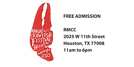 Heights Crawfish Festival - OFFICIAL