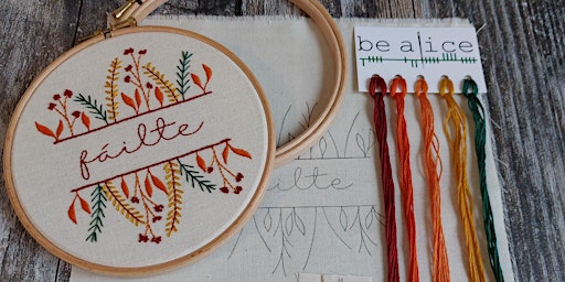 Beginners Embroidery Class
