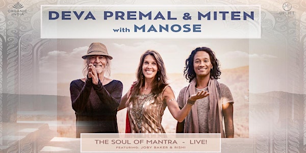 Konzert mit Deva Premal, Miten & Manose