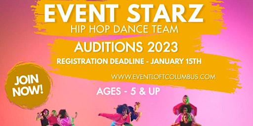 Event Starz Hip Hop Dance Team Auditions and Registrations