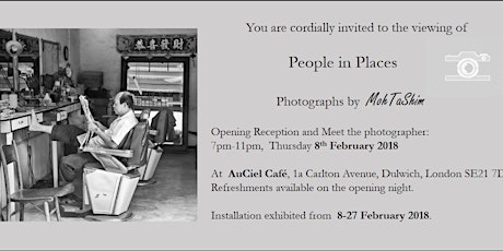 Photography Exhibition - People in Places primary image