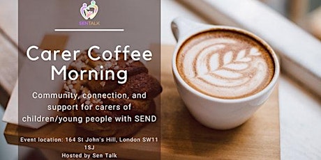 Better Together: Parent Carer Coffee Morning (In person) primary image