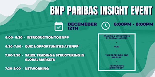 BNP Paribas Insight Event