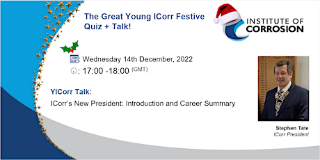 Young ICorr: A Career in Corrosion + Festive Quiz!