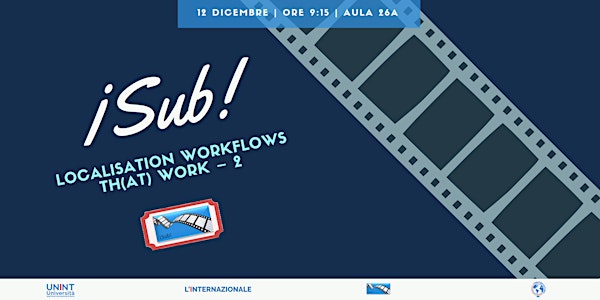 ¡Sub!: Localisation Workflows th(at) Work – 2
