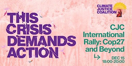 CJC International Rally: Cop27 and Beyond