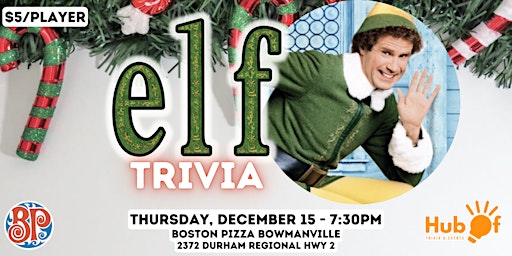 ELF Trivia Night - Boston Pizza (Bowmanville)