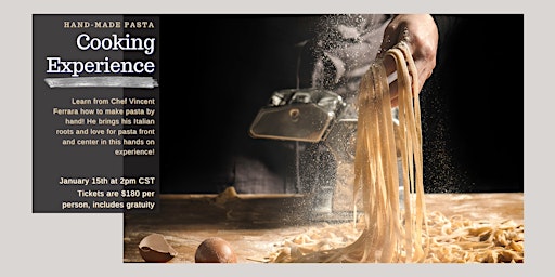 Hand-made Pasta Cooking Experience primary image