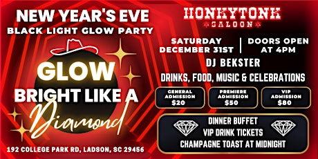 "Glow Like A Diamond" New Year's Eve Bash