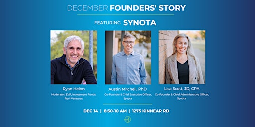 December Founders' Story Featuring Synota