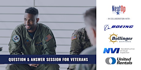 Question and Answer Session for Veterans