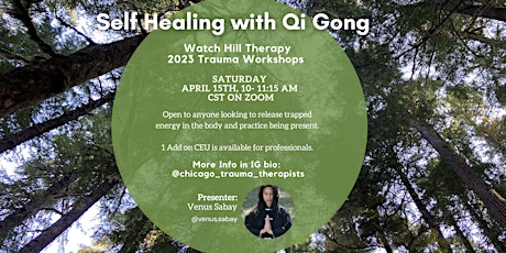 Self Healing with Qi Gong