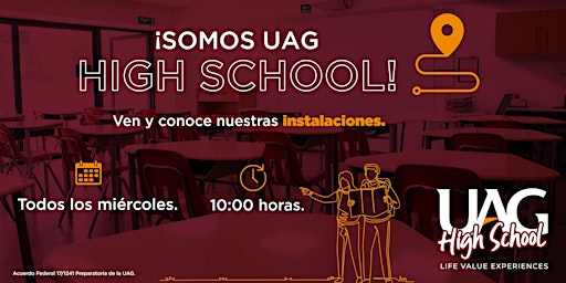UAG High School Recorridos