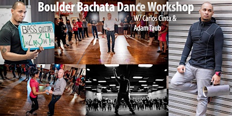 BOULDER Bachata Workshop w/ Carlos Cinta & Adam Taub primary image