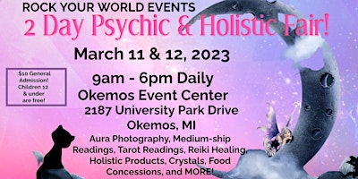 2 Day Psychic & Holistic Fair in Okemos!