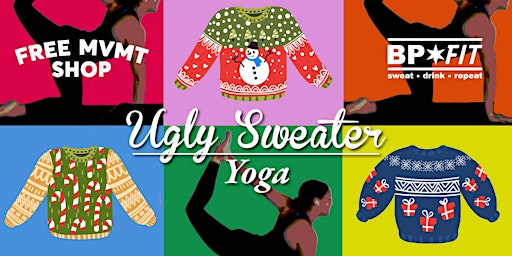 Bitter Pops Ugly Sweater Yoga at FREE MVMT SHOP