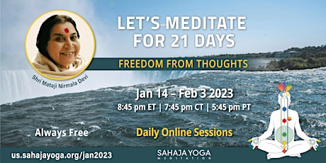 Lowell: FREE 21-Day Online Meditation Course!