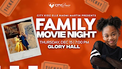 City Kidz Family Movie Night: Beauty And The Beast