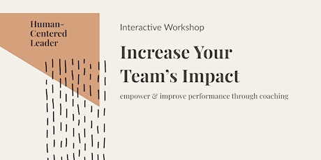 Increase Your Team's Impact with Coaching