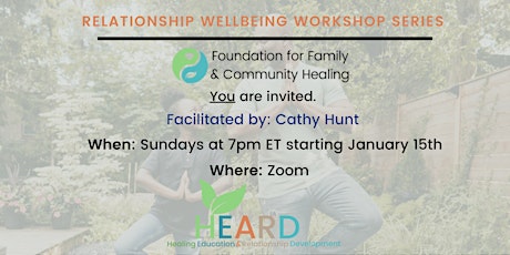 Relationship Wellbeing Workshop Series