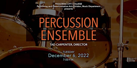 Percussion Ensemble presents "Music from Around the World"