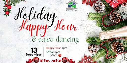 Holiday Party with Salsa y Bachata Dancing