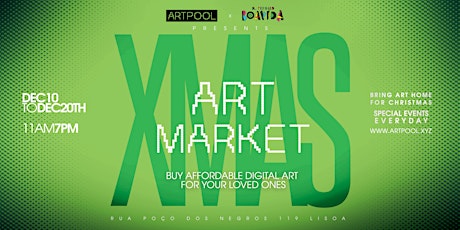 Imagem principal de New Xmas Art Market in Lisbon by Artpool & Boavida
