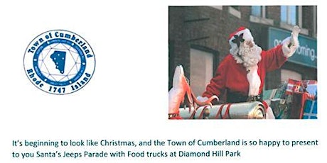 Santa's Jeeps Parade-Food Trucks-Diamond Hill Park