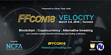 BLOCKCHAIN, CRYPTOCURRENCY, ALTERNATIVE INVESTING - FFCON18: 'VELOCITY' (Fintech & Funding MAR 5-6, 2018): primary image