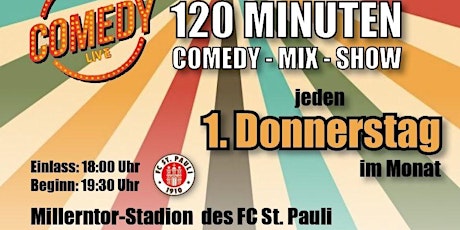 "Tüddelig" im Millerntor-Stadion - 120 Minuten Comedy-Mixshow