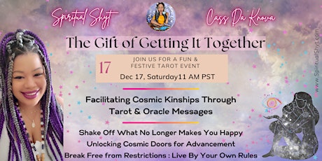The Gift of  Getting It Together | Tarot & Oracle Event