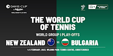 Davis Cup:  NZ vs Bulgaria primary image