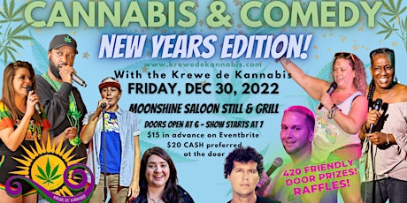 New Years! Comedy Night FUNdraiser  with Krewe de Kannabis