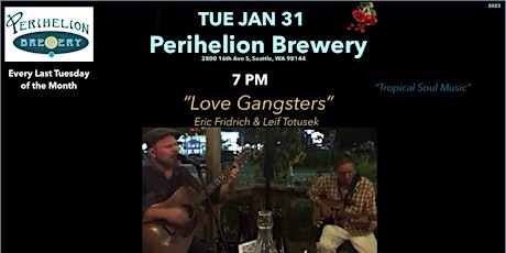Perihelion Brewery Presents ... Love Gangsters - Fridrich/Totusek