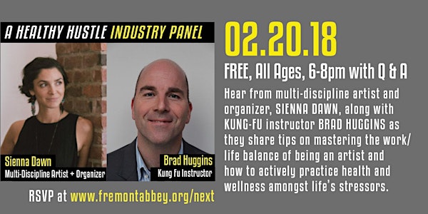 NEXT STAGE Workshop: "A Healthy Hustle" - Industry Panel