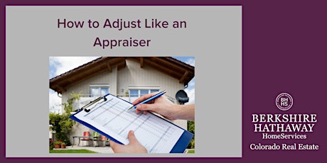 How to Adjust Like an Appraiser