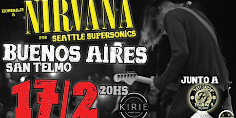 Imagen principal de Seattle Supersonis : Homenaje a Nirvana en San Telmo :