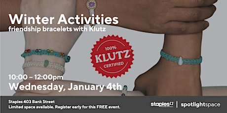 Winter Activities – Friendship Bracelets with Klutz