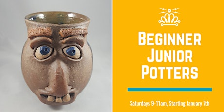 Funny Face Mugs for Beginner Junior Potters (ages 6-12)