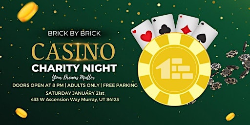 Brick By Brick Charity Casino Night