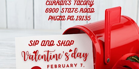 SIP AND SHOP FOR VALENTINE'S DAY