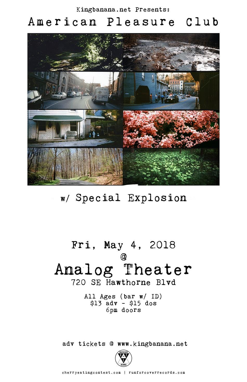 American Pleasure Club (fka Teen Suicide), Special Explosion, Being Awone, & Bug Seance