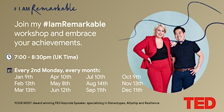 #IamRemarkable Workshop - Boost your Confidence and your Career