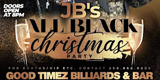 JB's All Black Christmas Party
